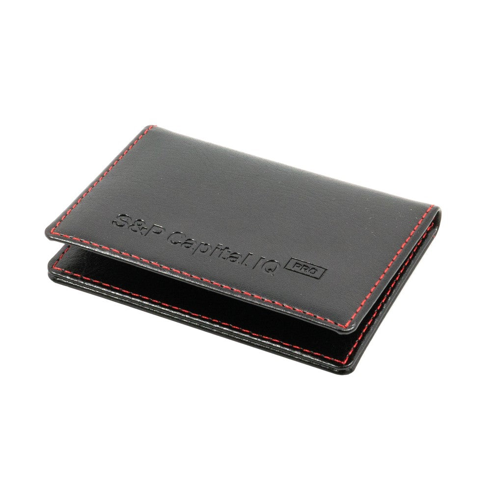 Capital IQ Pro - Oyster Card Wallet - Black/Red
